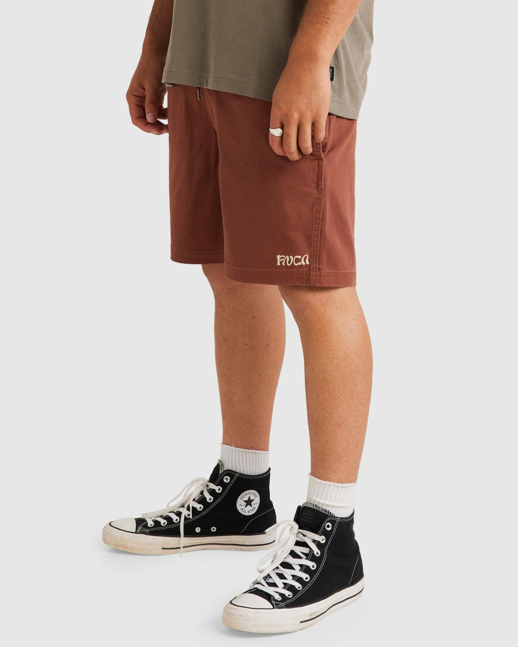 Mens Escape Elastic Exotica Walkshorts