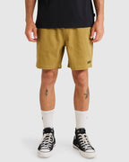 Mens Escape Elastic Exotica Walkshorts