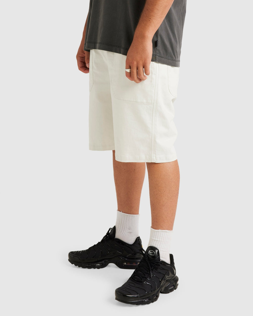 Mens Elastic Utility Walkshorts