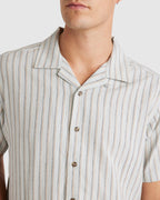 Mens Beat Stripe Short Sleeve Shirt