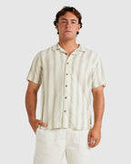 Mens Beat Stripe Short Sleeve Shirt