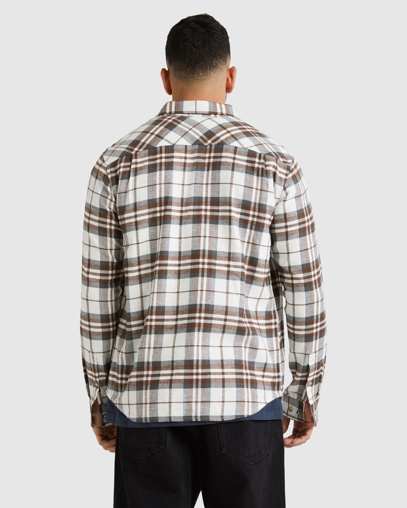 Mens Plowman Flannel Long Sleeve Shirt