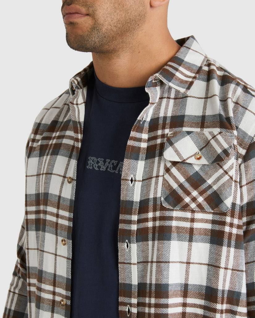 Mens Plowman Flannel Long Sleeve Shirt
