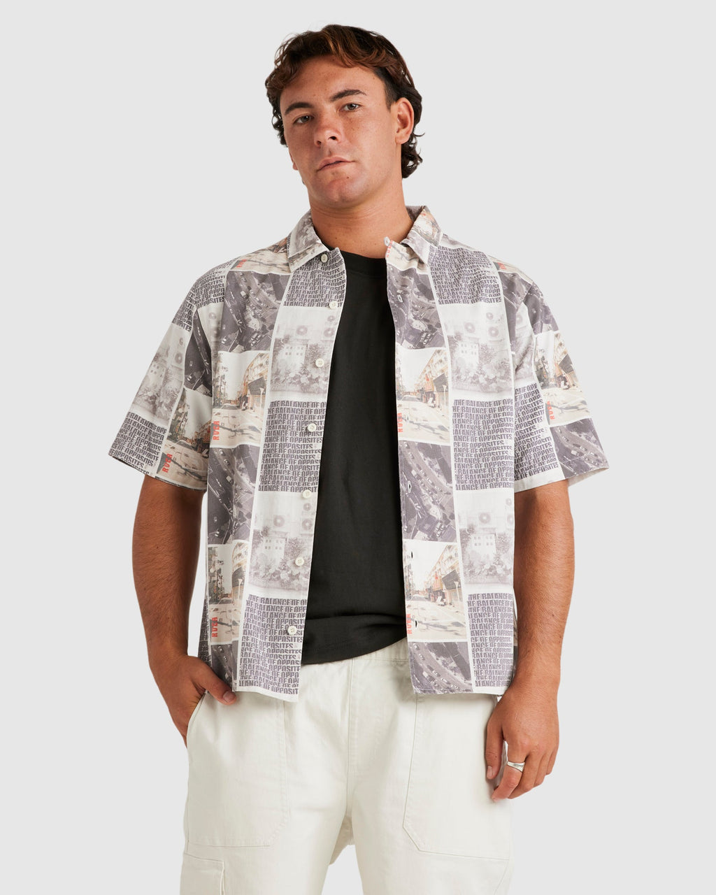 Mens Kyoto Vintage Short Sleeve Shirt