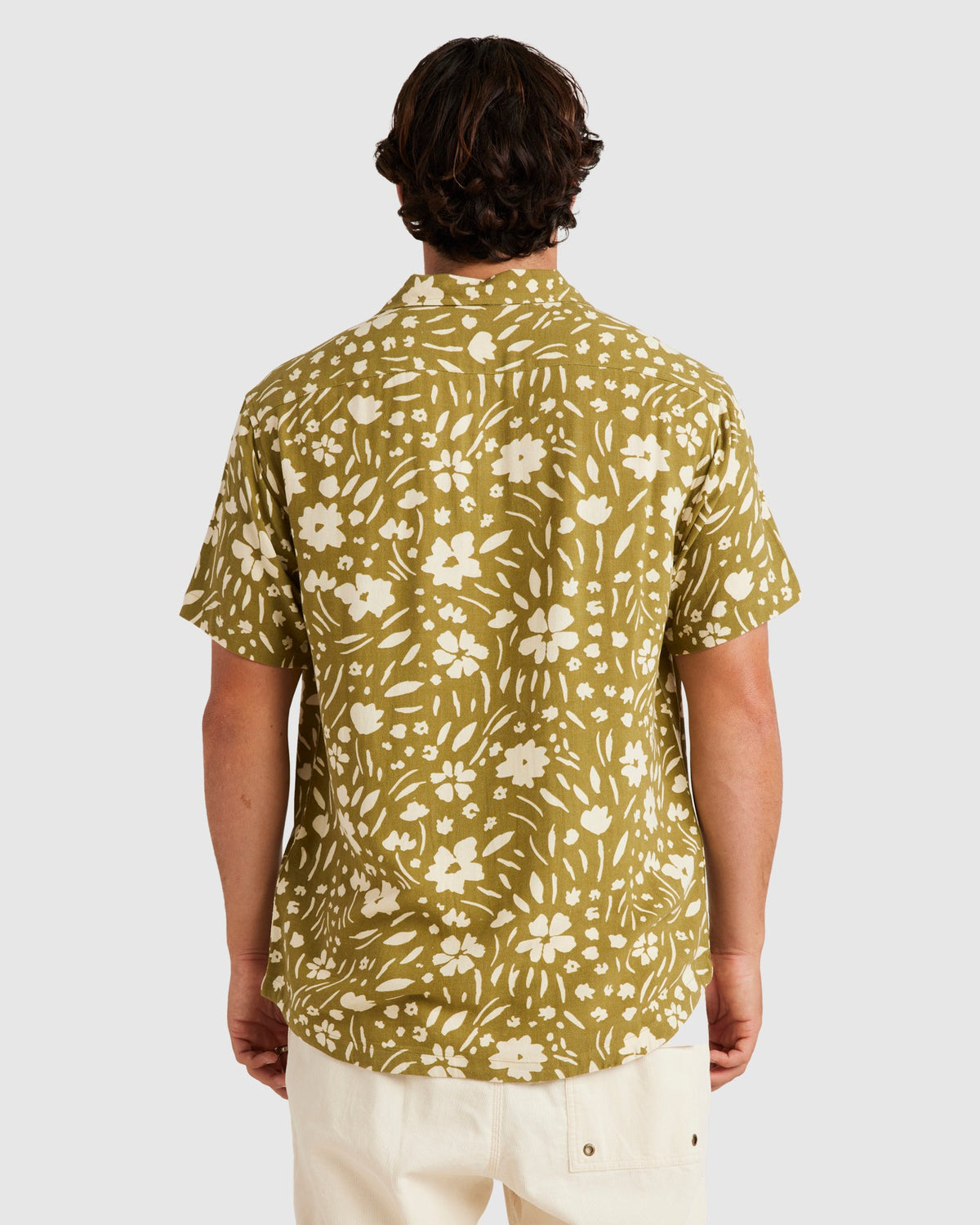 Mens Wildflower Short Sleeve Shirt