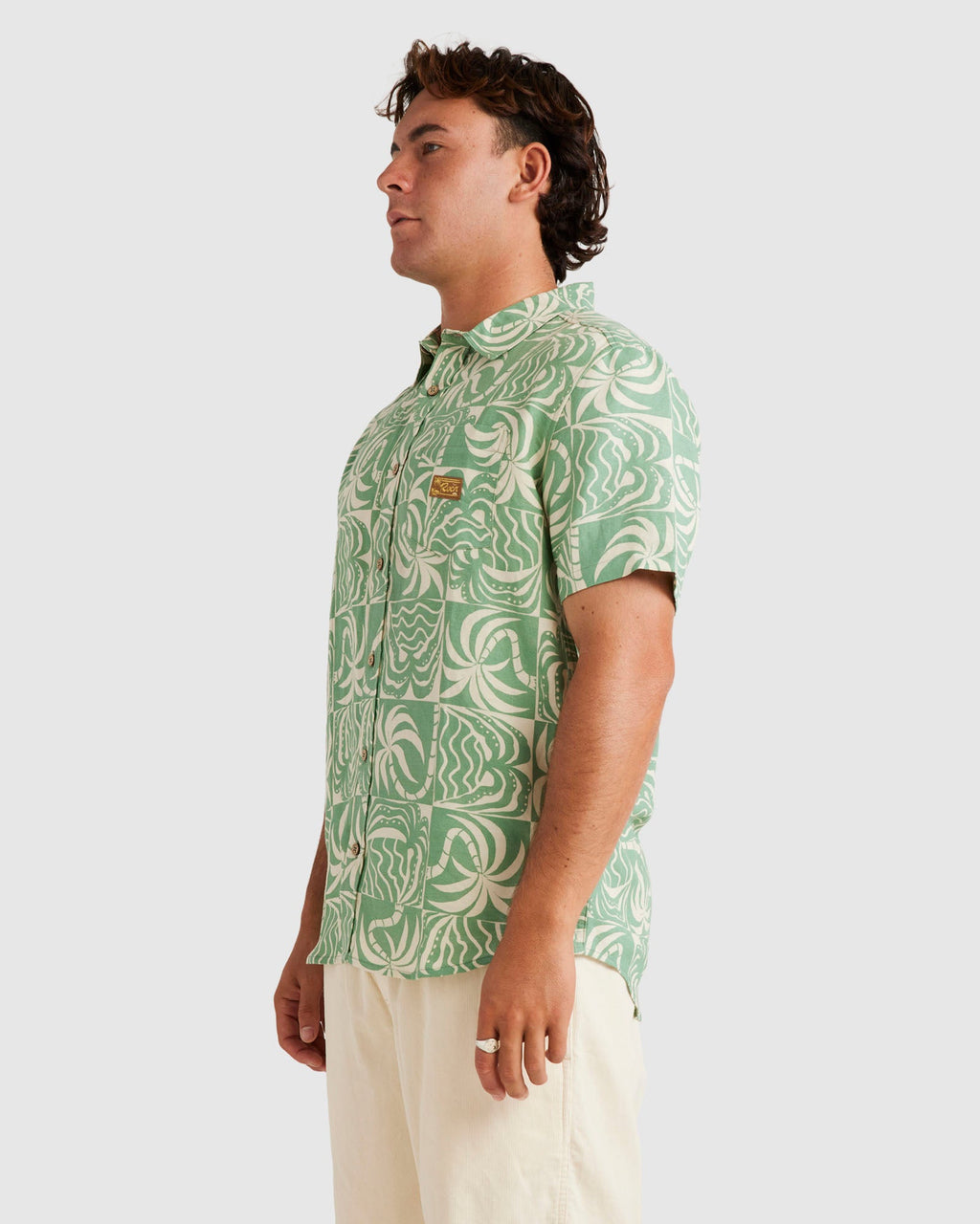 Mens Exotica Short Sleeve Shirt