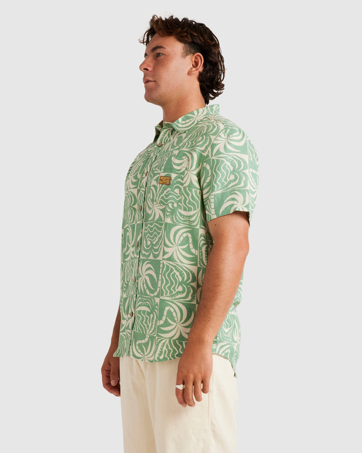 Mens Exotica Short Sleeve Shirt