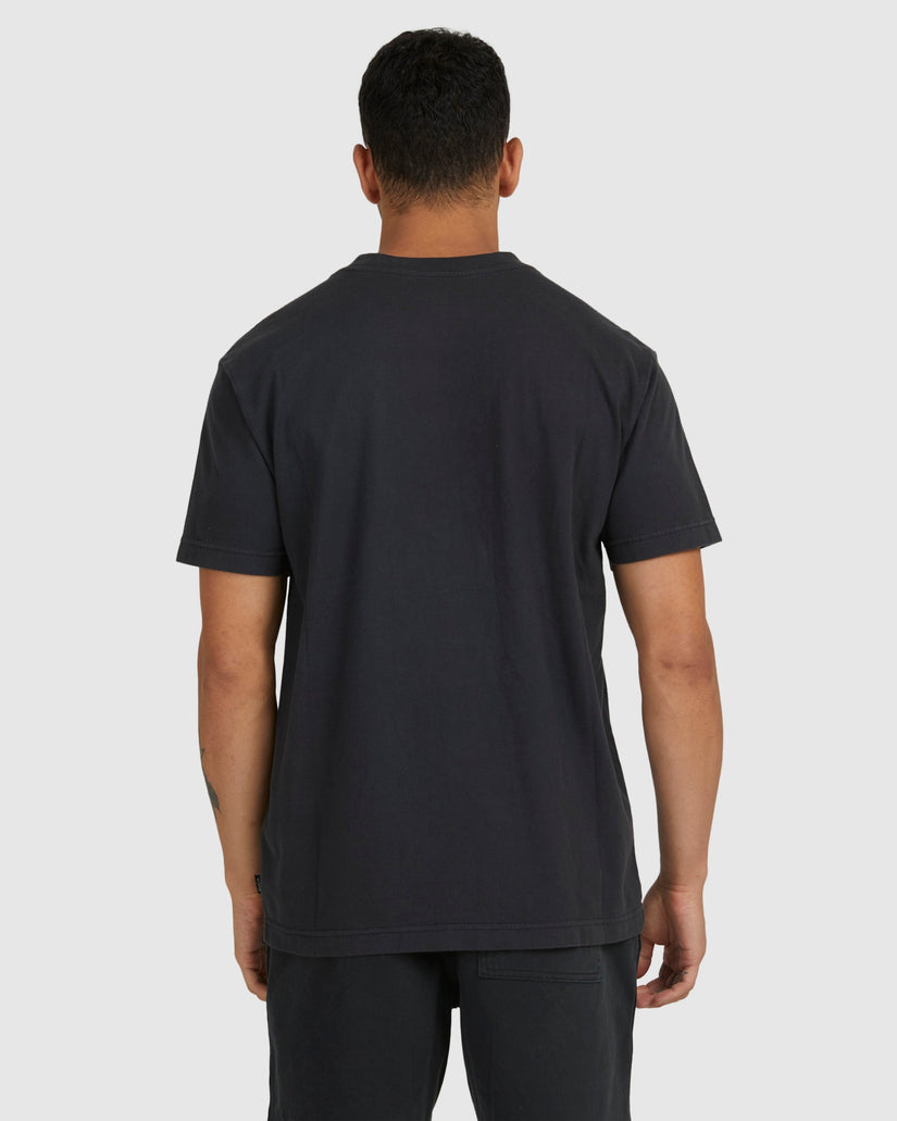 Mens Big RVCA Washed T-Shirt