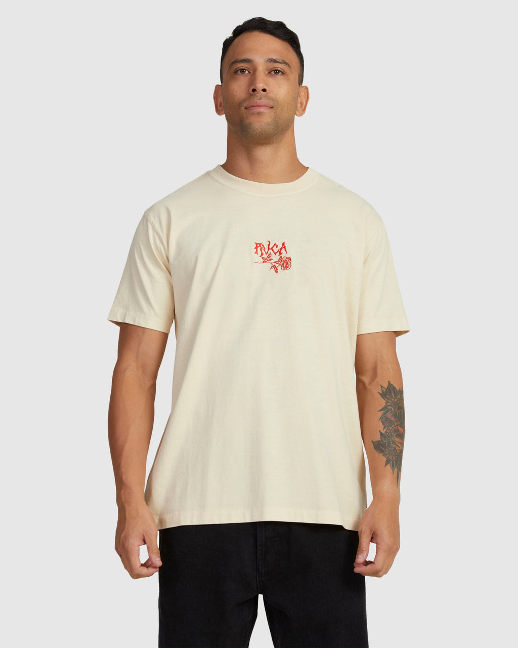 RVCA ROSES SS TEE