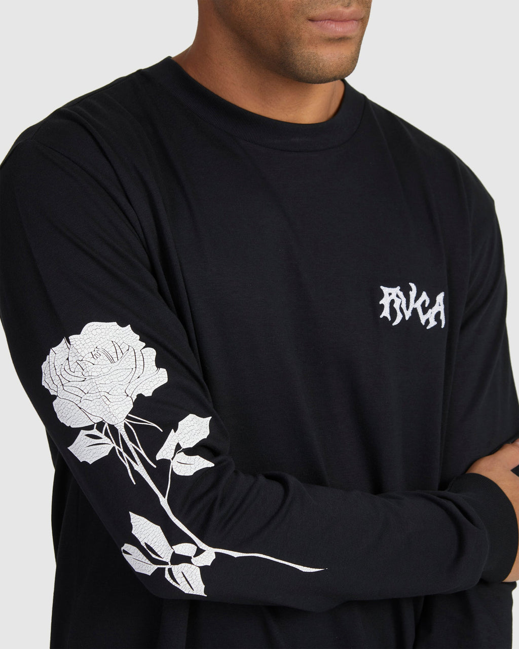 RVCA ROSE LS TEE