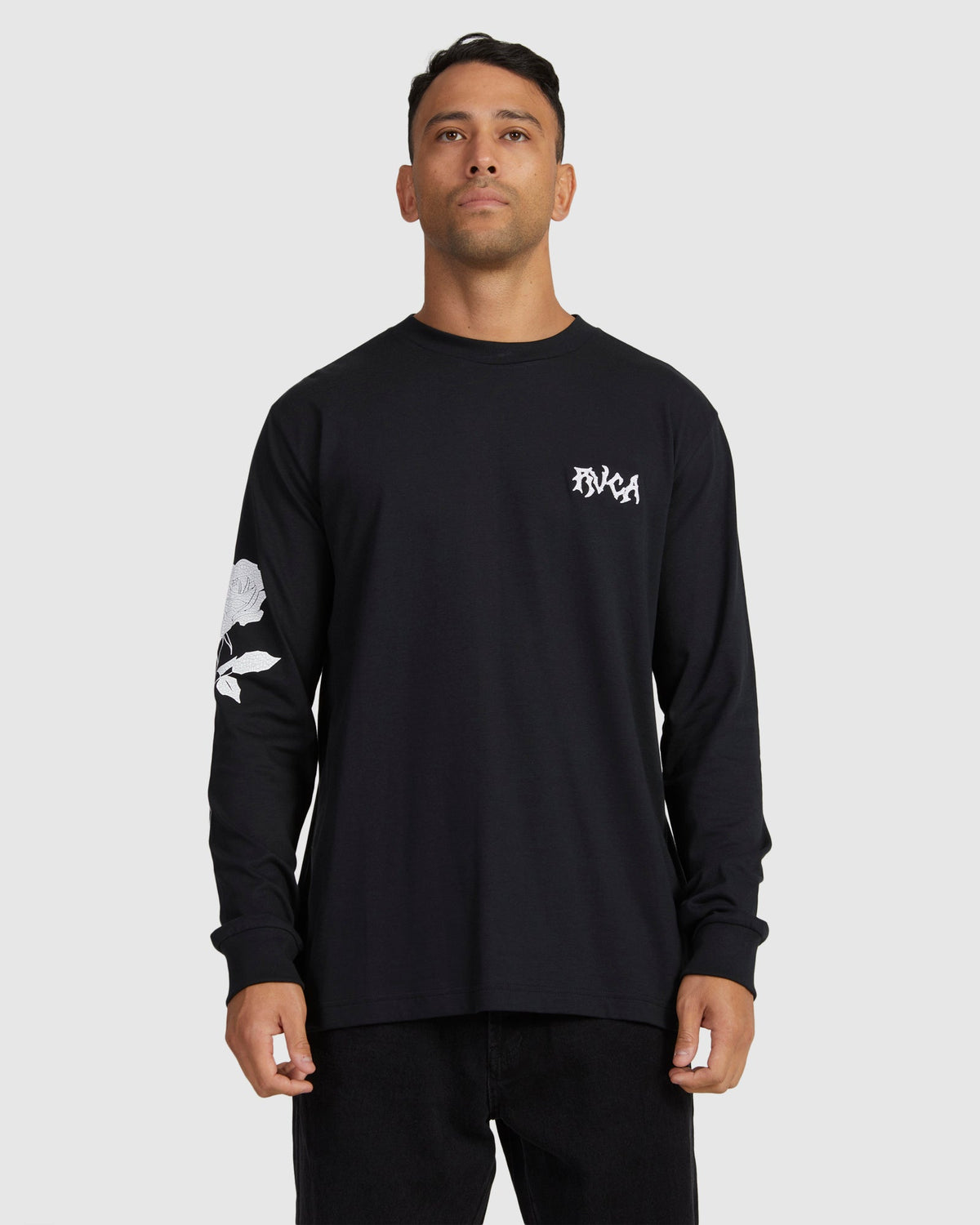 RVCA ROSE LS TEE