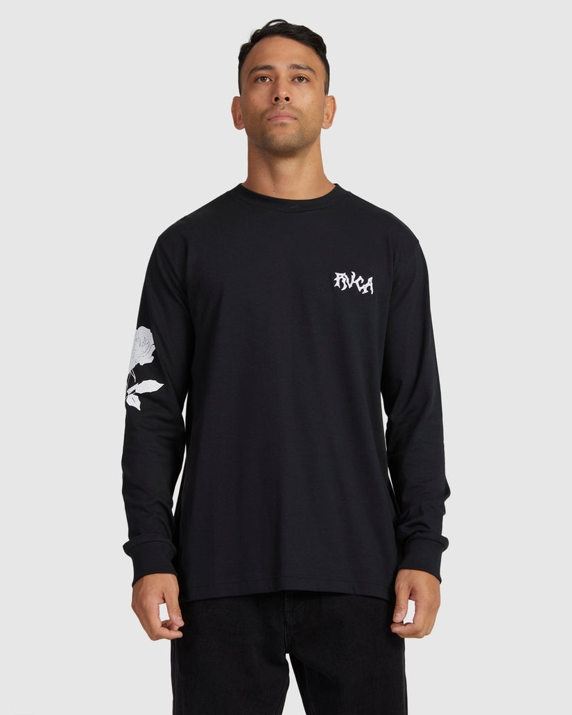 RVCA ROSE LS TEE