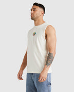 Mens Floral Park Muscle Shirt