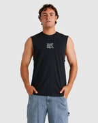 Mens Scraw Long Sleeve Muscle