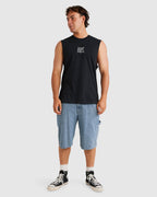 Mens Scraw Long Sleeve Muscle