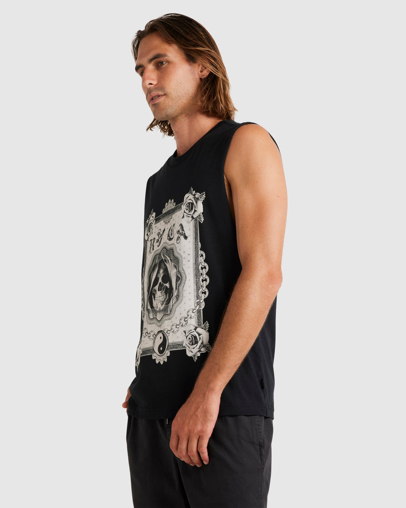 Muscle Reaper Buy Mens Dream Reaper Muscle by RVCA | Amazon Surf NZ