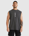 Mens Lynes RVCA Muscle Shirts