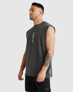 Mens Lynes RVCA Muscle Shirts