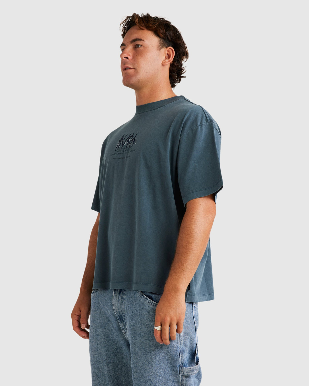 Mens RVCA Drip T-Shirt
