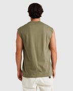 Mens RVCA Basic Muscle Shirts