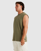 Mens RVCA Basic Muscle Shirts