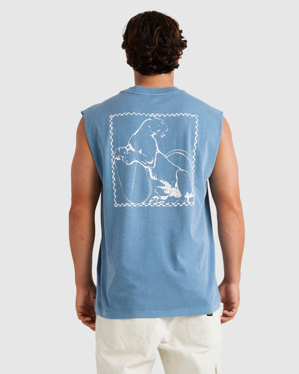 Mens Bad Cat Muscle Shirt