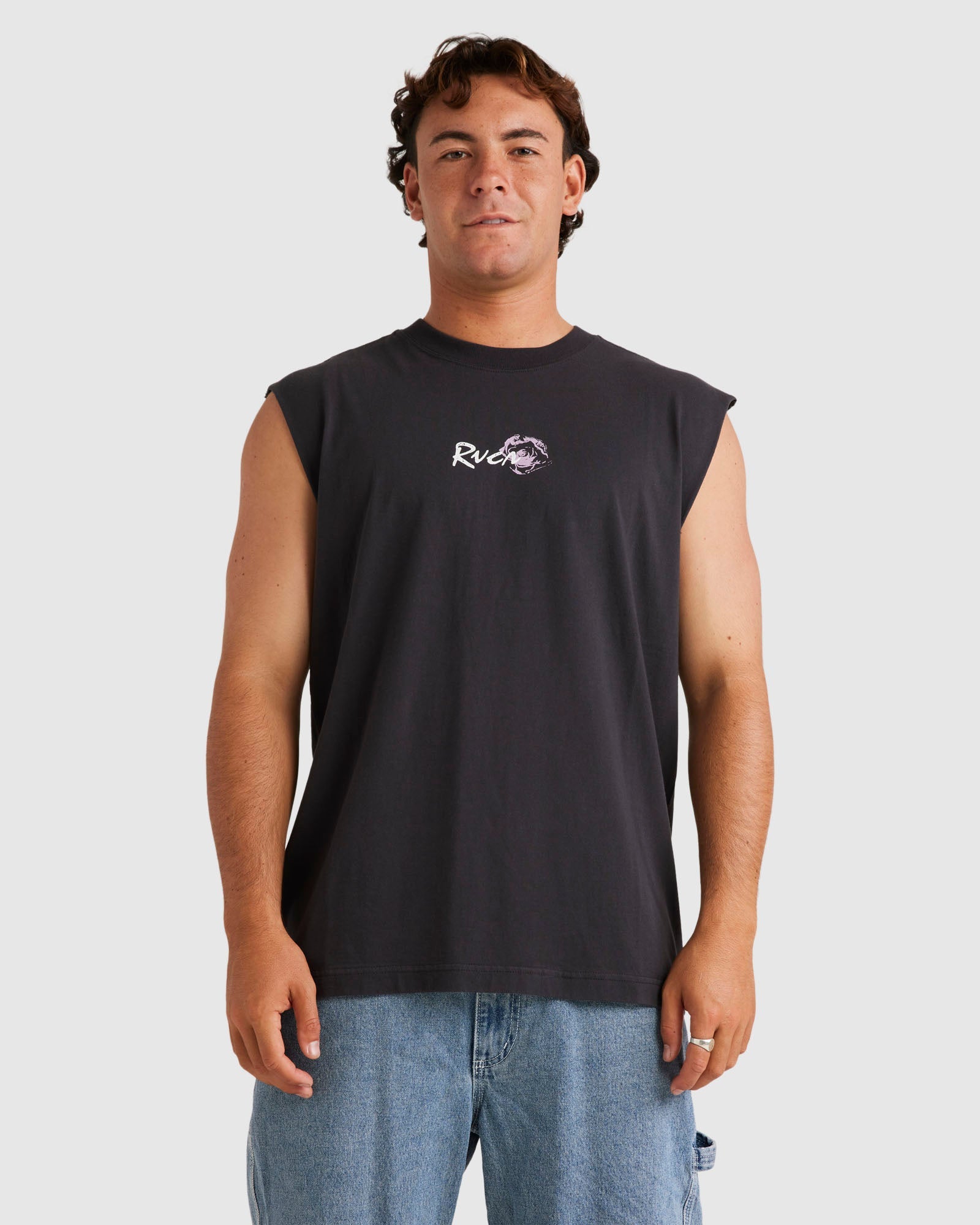 Mens Picked Up Muscle Shirts