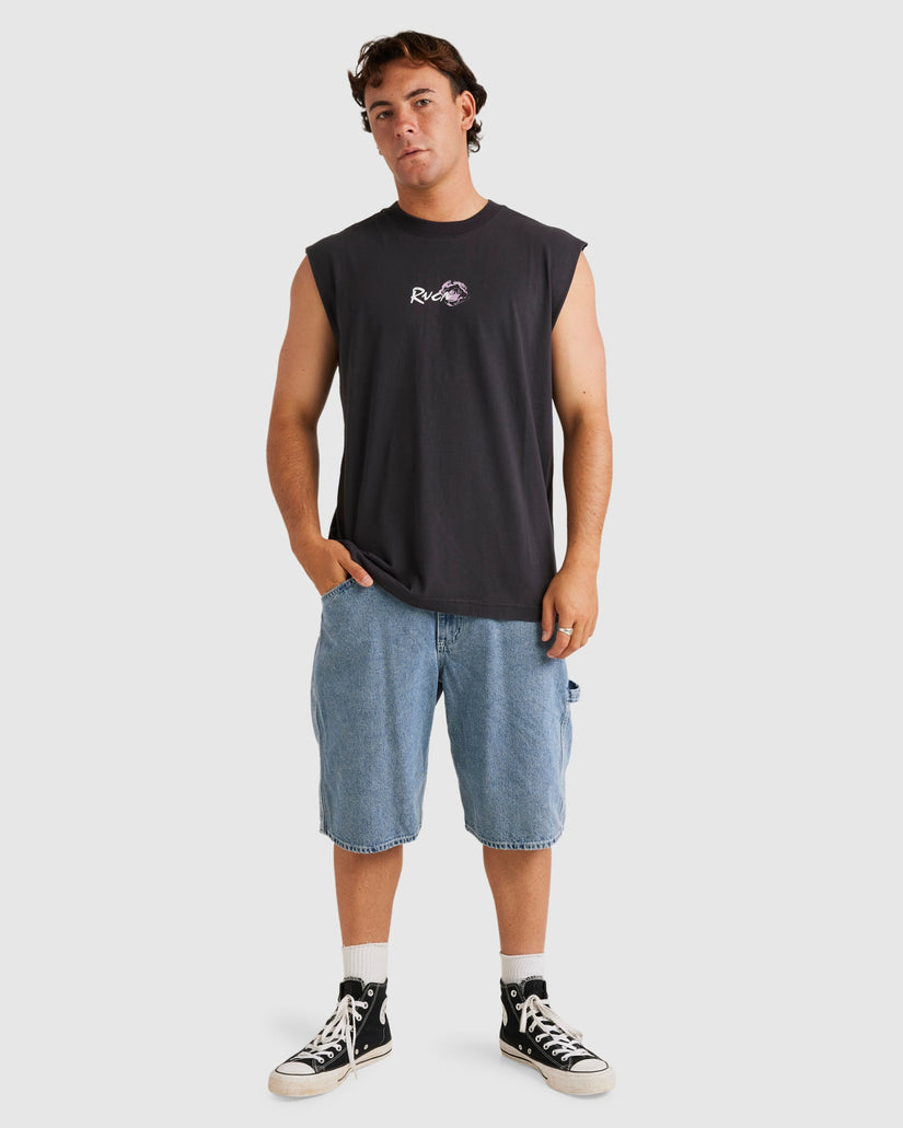 Mens Picked Up Muscle Shirts