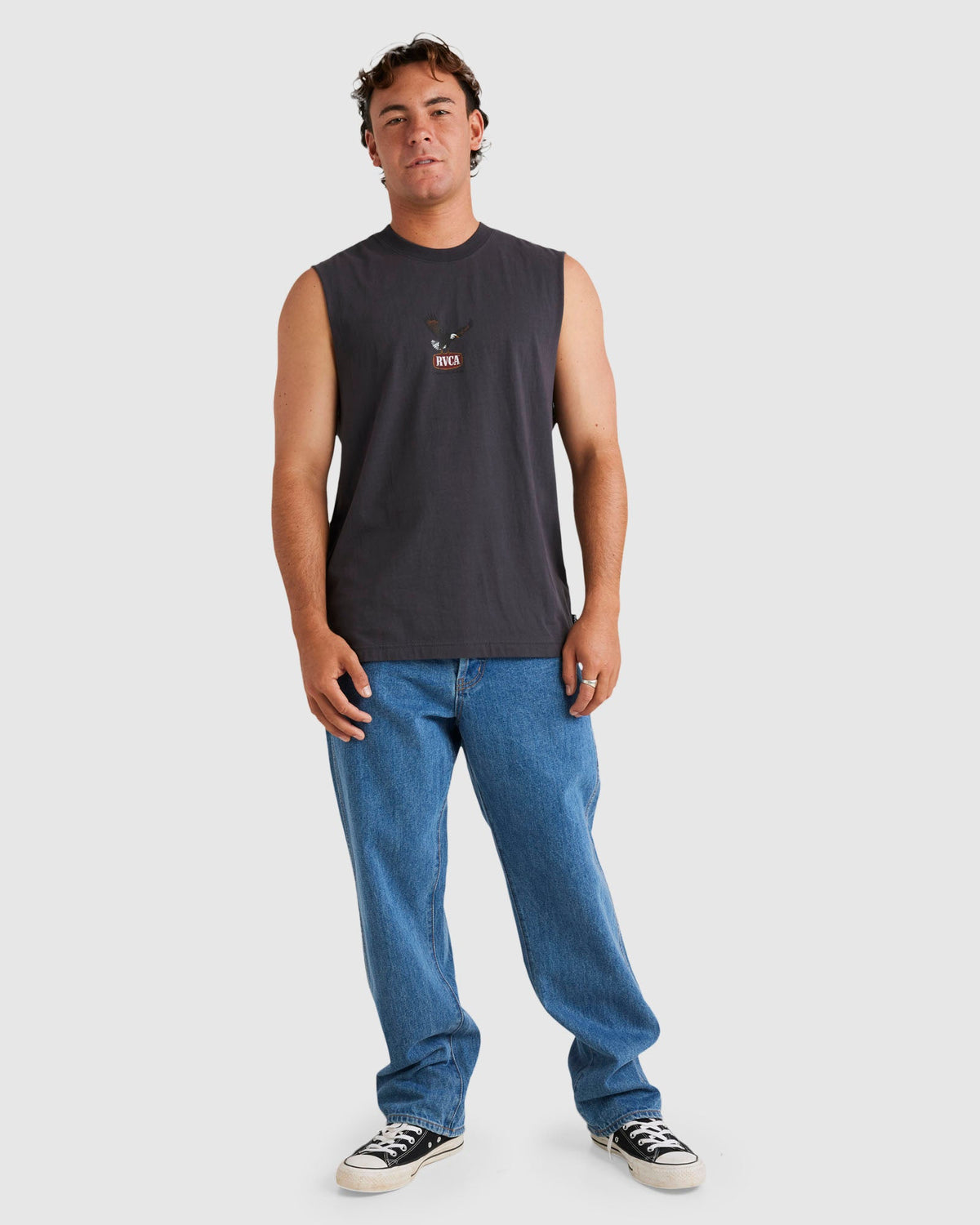 Mens Hawk Eye Muscle Shirt