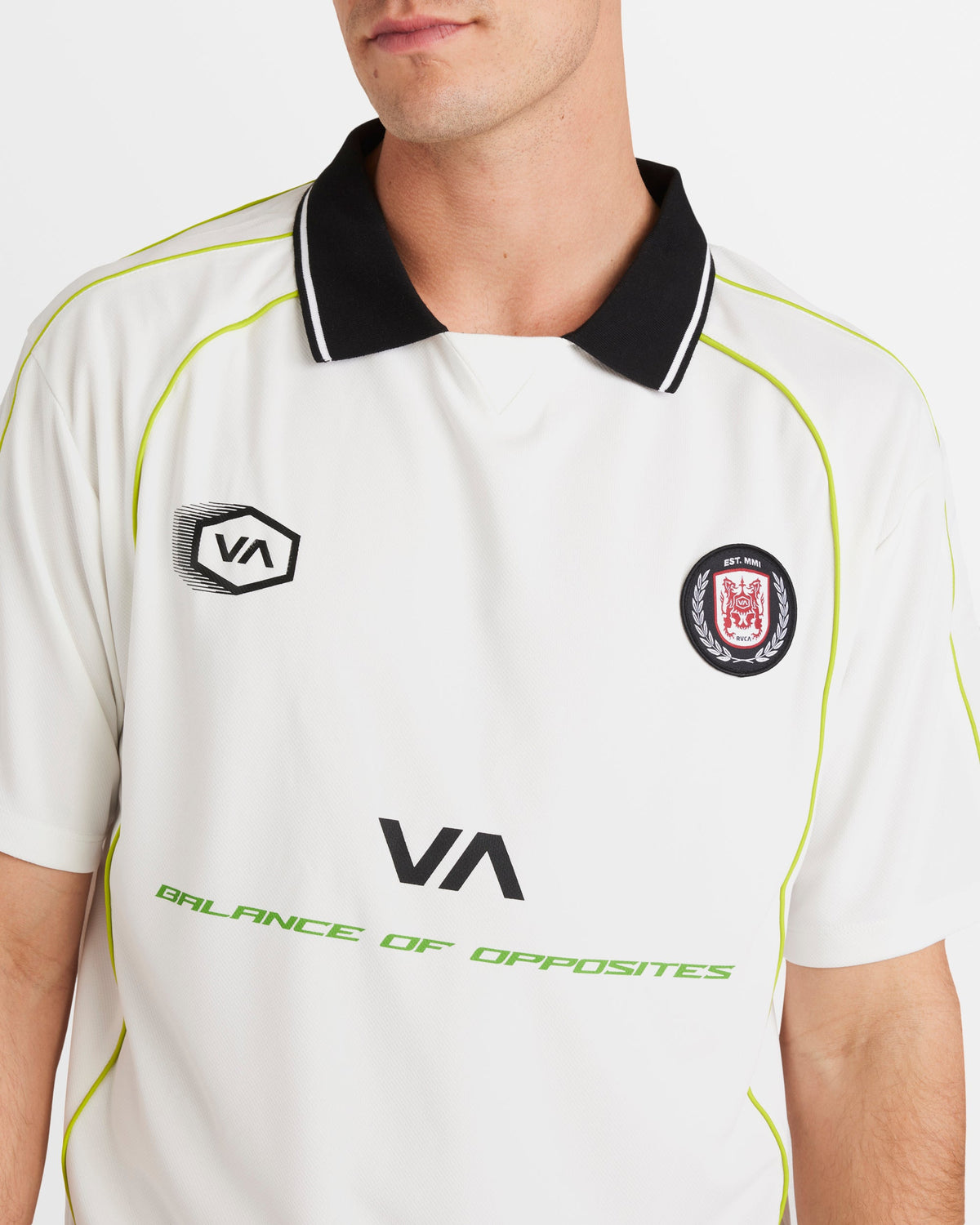 Mens VA Collared Jersey Shirt