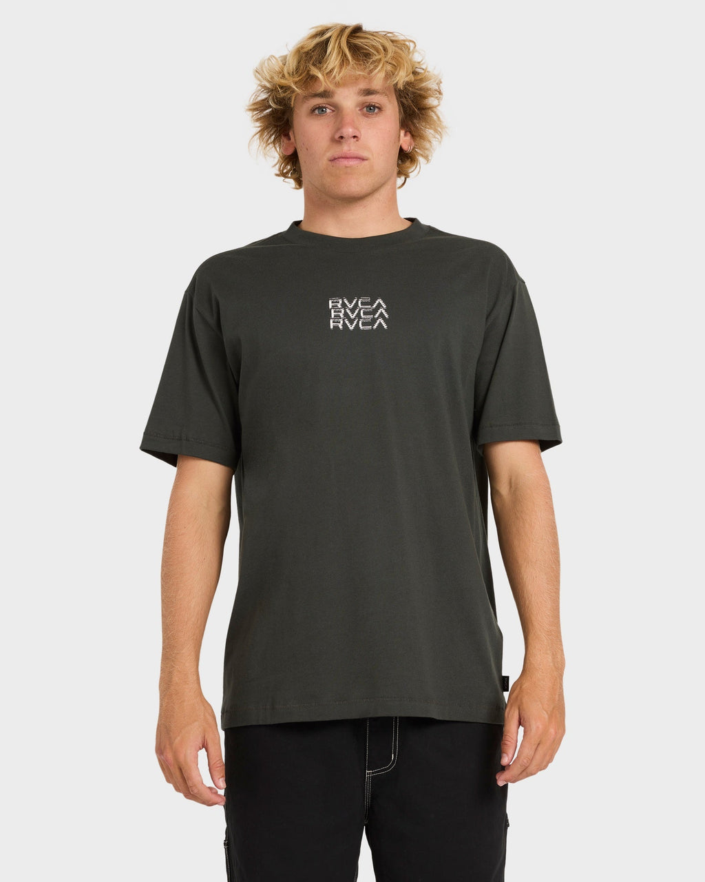 Mens RVCA Repeater T-Shirt