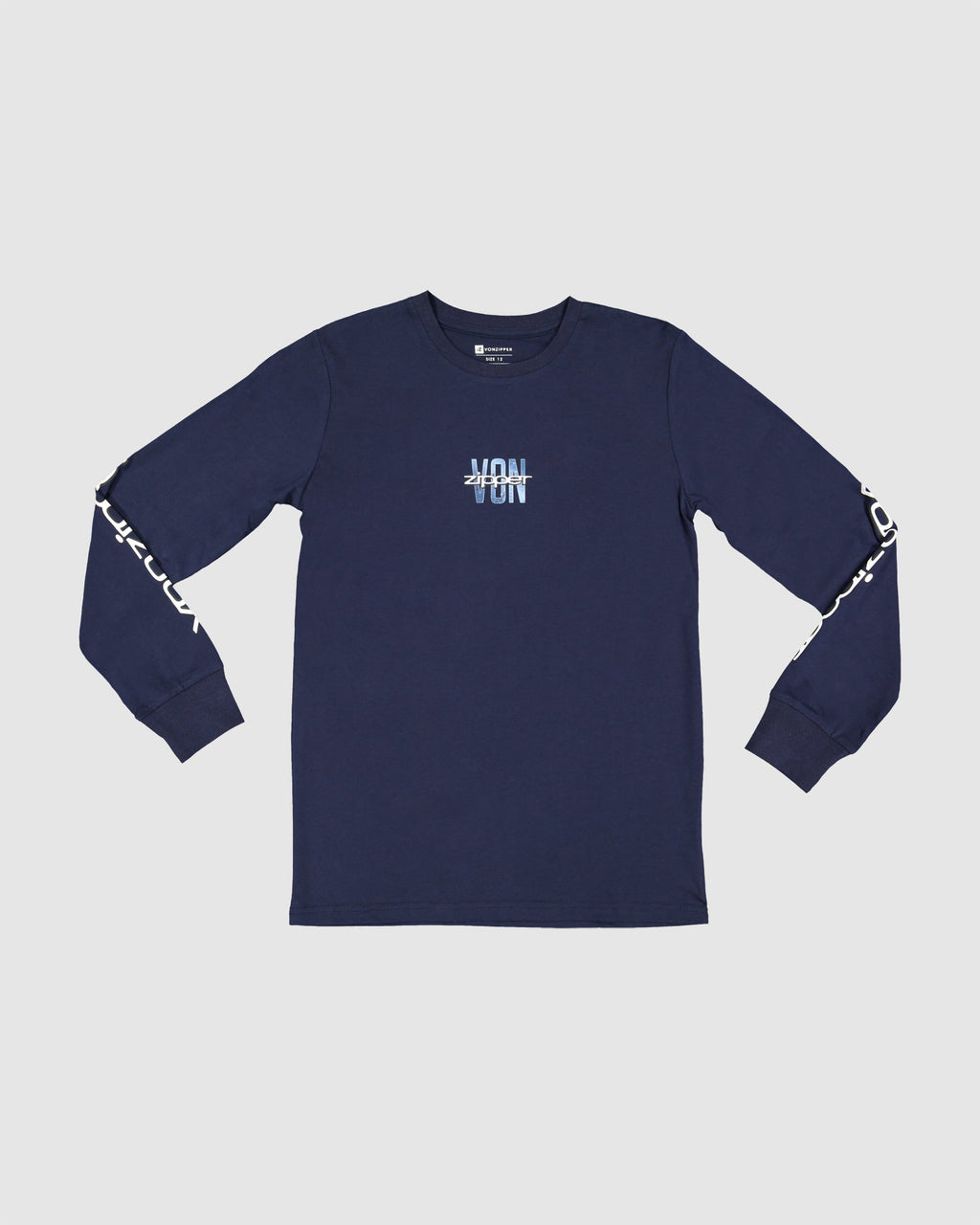 BOYS 8-16 TYPED LONG SLEEVE T-SHIRT