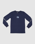 BOYS 8-16 TYPED LONG SLEEVE T-SHIRT