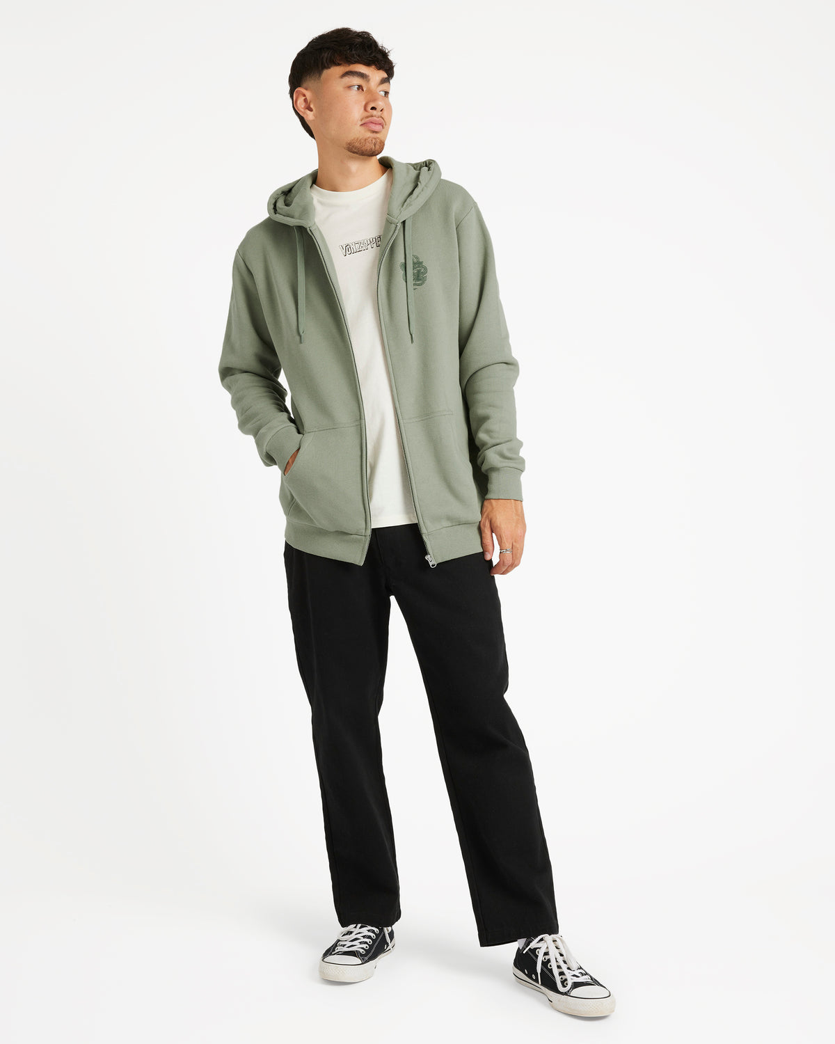 VENOM FLC ZIP THRU HOOD