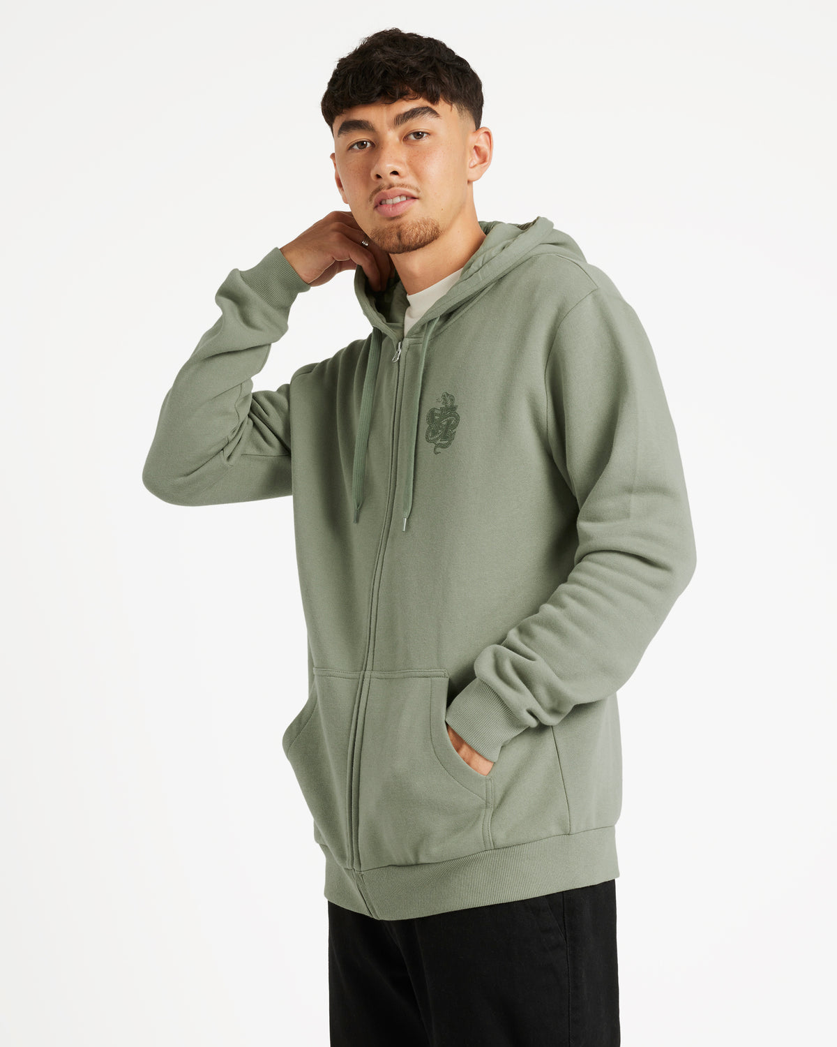 VENOM FLC ZIP THRU HOOD