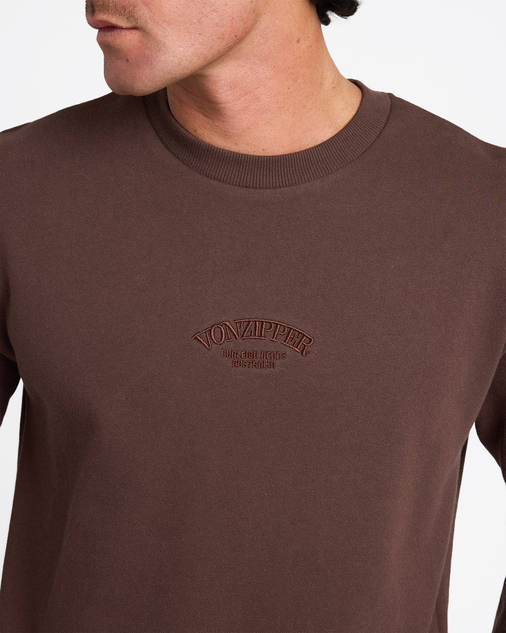 Mens Rover Fleece Crew Neck