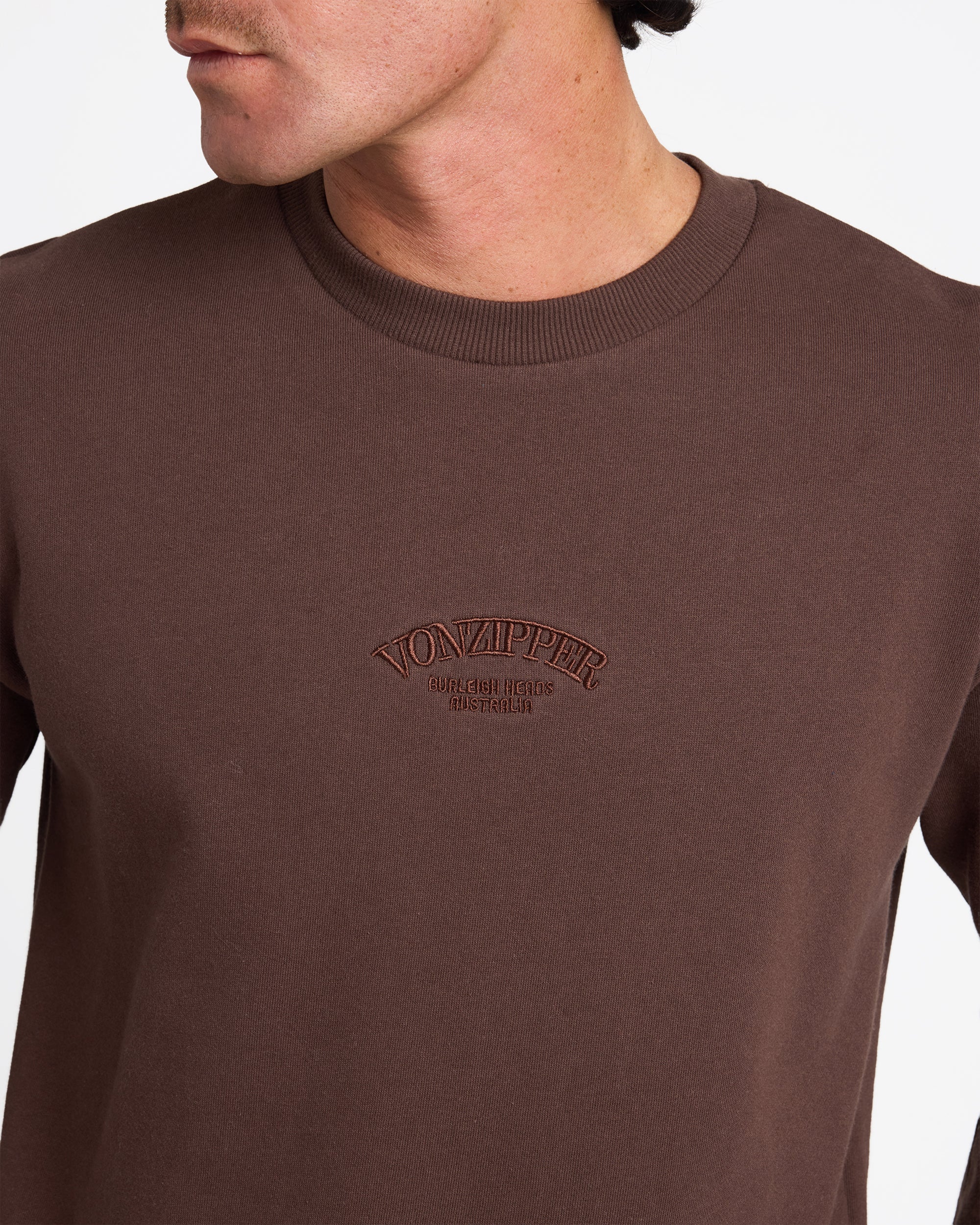 Mens Rover Fleece Crew Neck