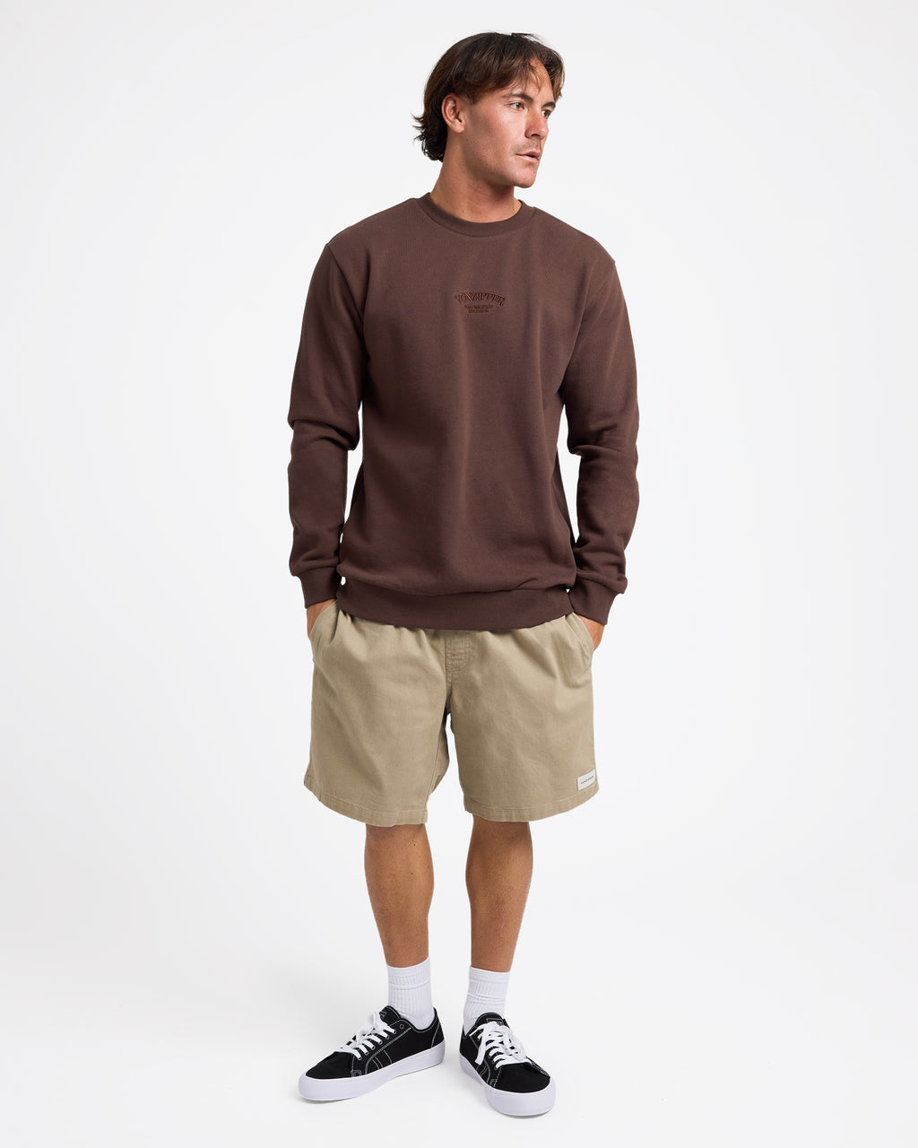 Mens Rover Fleece Crew Neck