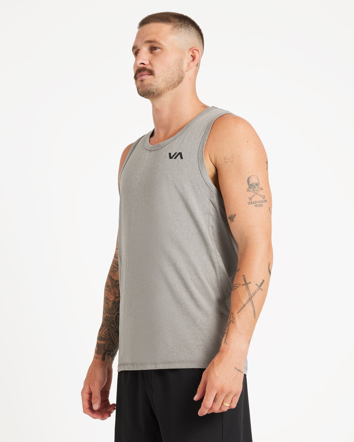 Mens Sport Vent Muscle Shirt