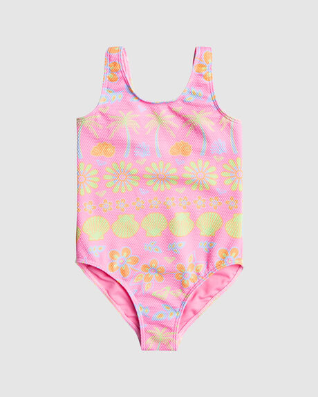 GIRLS 2-7 BEACH DAY TOGETHER ONE-PIECE SWIMSUIT