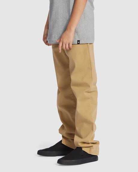 BOYS' WORKER RELAXED FIT CHINO PANTS