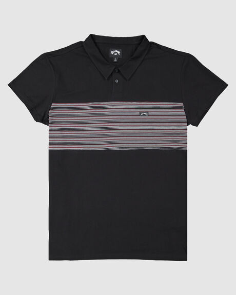 BANDED DIE CUT POLO T-SHIRT