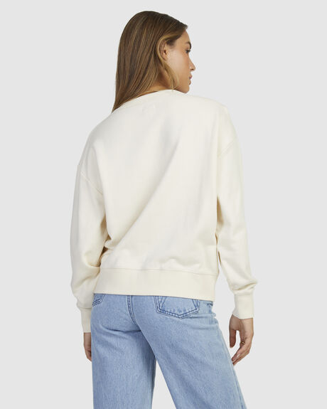 PATCHED RVCA CURL - SWEATSHIRT FOR WOMEN