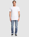 MENS MODERN WAVE AGED STRAIGHT FIT JEANS