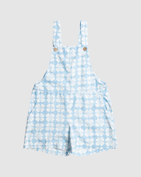 FAVOURITE PLACES - DUNGAREE SHORTS FOR GIRLS 4-16