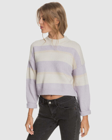 BLURRED MEMORIES - CROPPED JUMPER FOR WOMEN