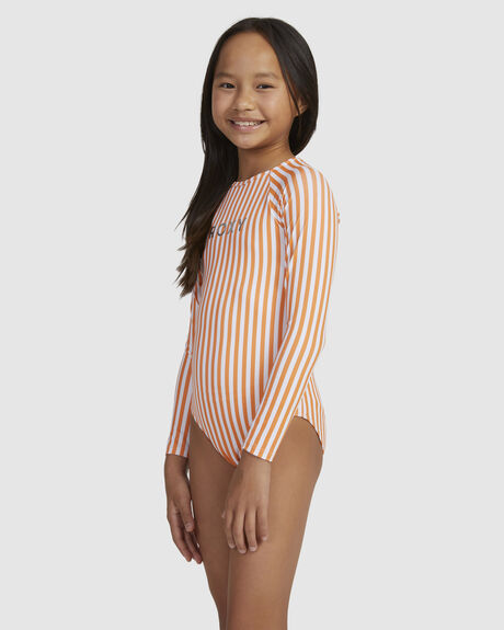ABOVE THE LIMITS - LONG SLEEVE ONE-PIECE RASHGUARD FOR GIRLS 6-16