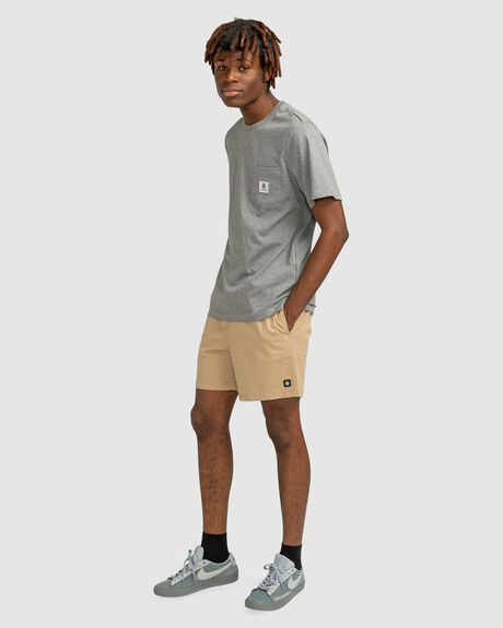 VALLEY TWILL - ELASTICATED SHORTS FOR MEN