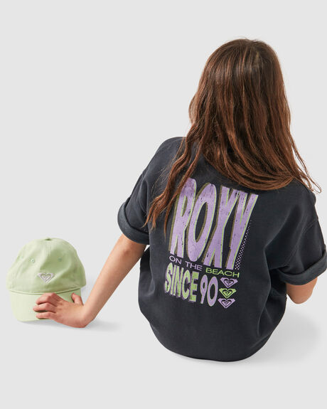 Kids Girl's 4-16 You Rock My World Oversized Sweatshirt Dress by ROXY |  Amazon Surf