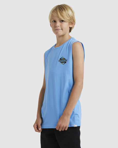 RISING WATER - MUSCLE T-SHIRT FOR BOYS 8-16